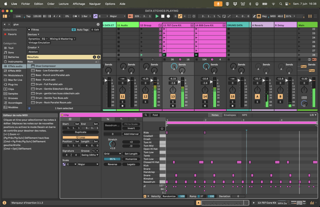 LIVE ABLETON lgiciel pour la scène et le studio
